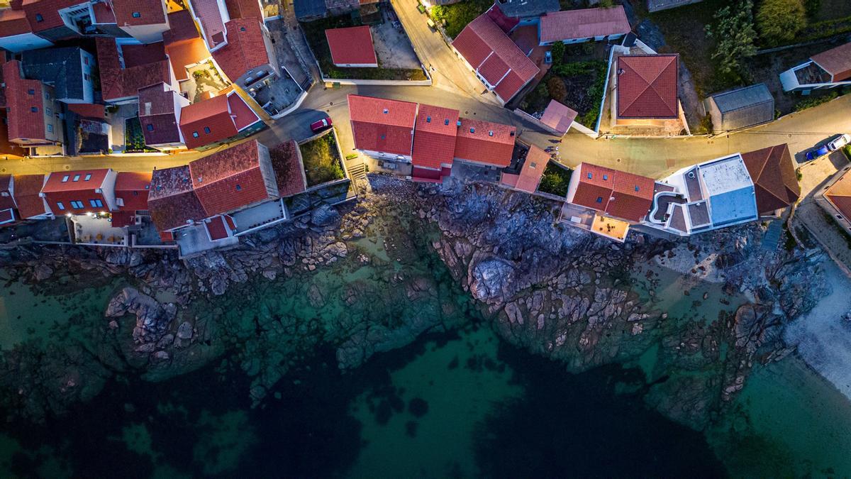 Una aldea marinera en la que solo viven 700 habitantes