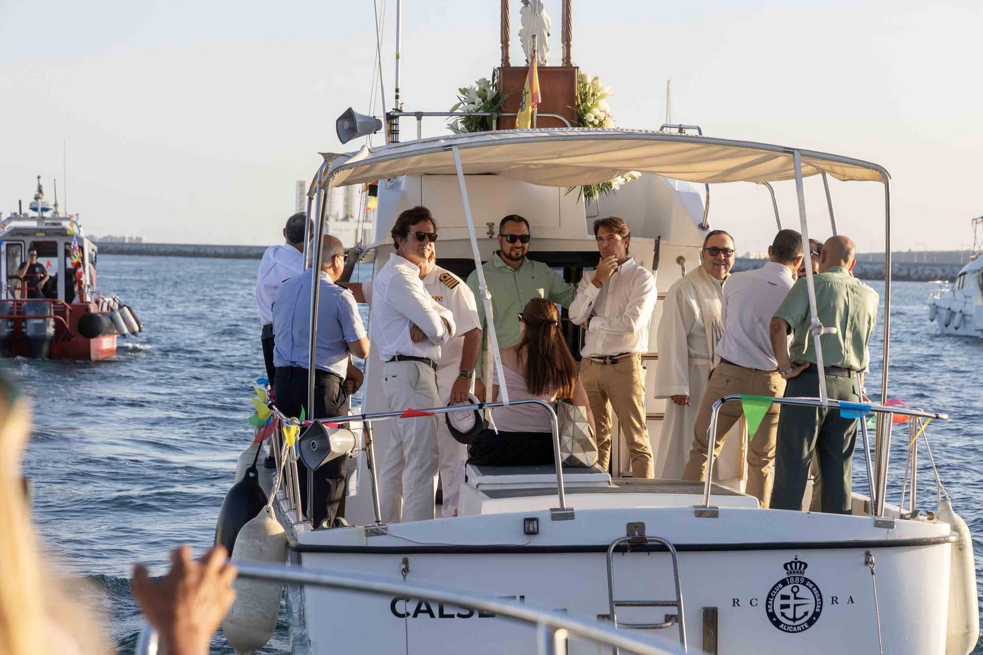 El Real Club de Regatas de Alicante rinde homenaje a la Virgen del Carmen, patrona de los marineros