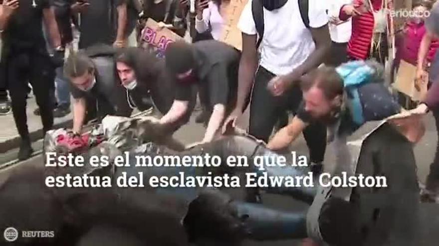 ¿Abajo los monumentos racistas?: varias estatuas de figuras históricas coloniales están siendo derribadas.