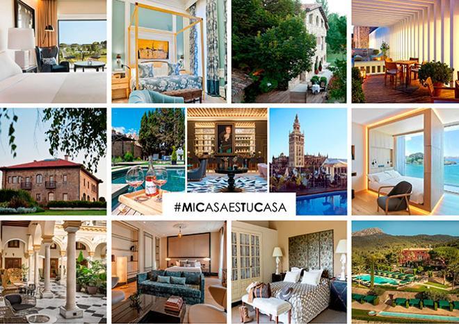 #MiCasaEsTuCasa: 13 Hoteles Boutique de España para impulsar el relanzamiento del Sector Turístico Español