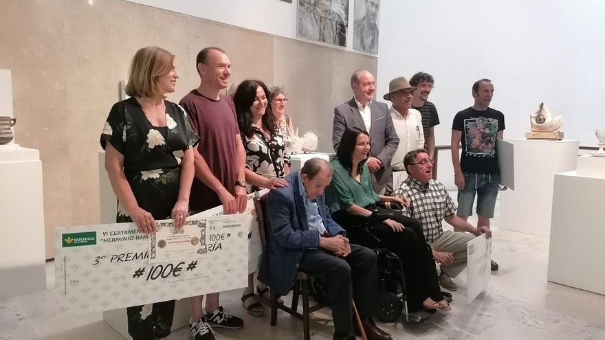 Herminio Ramos, presente en la entrega de premios del Certamen del Barro de Zamora