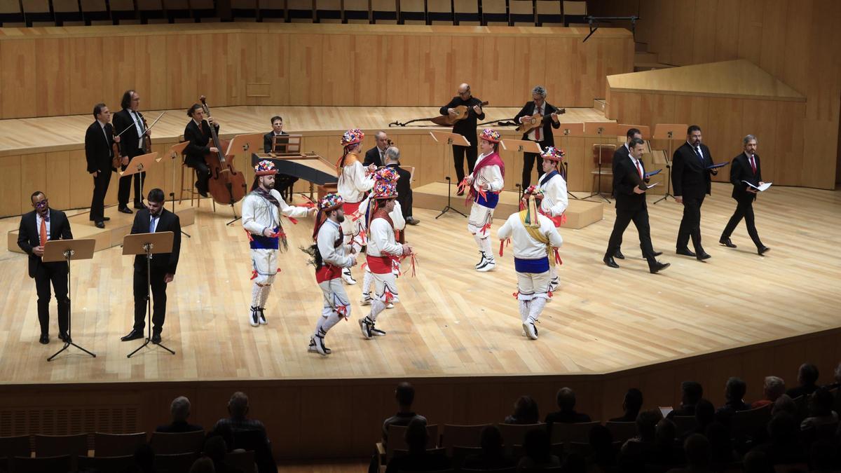 Al Ayre Español con los Bailadores de Santa Orosia en la sala Mozart.