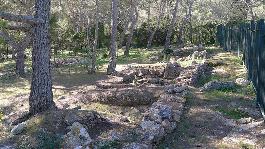 Yacimiento de sa Penya Esbarrada.