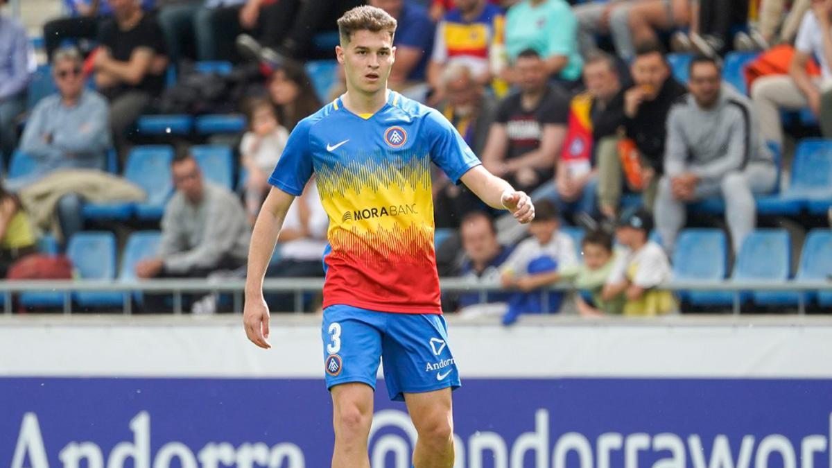 Mika Mármol, jugador del Andorra