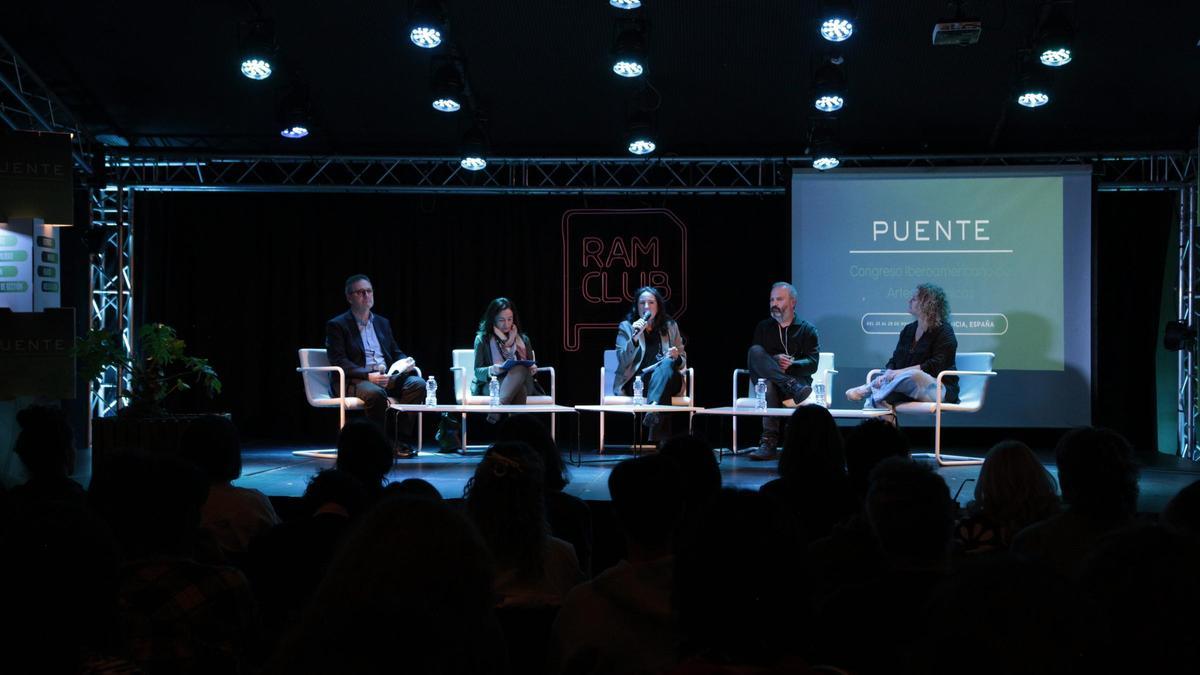 Un momento de la presentación del congreso.