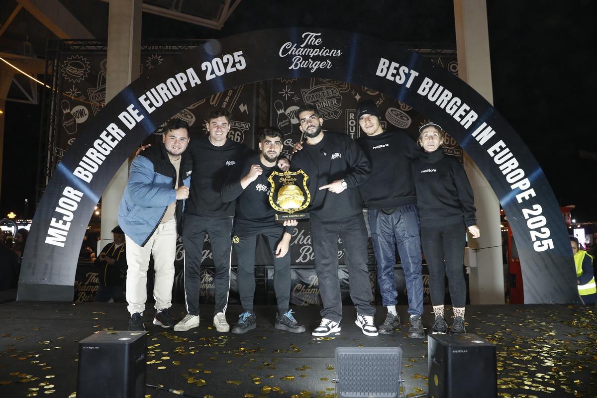 Nolito's gana el premio a Mejor Hamburguesa de Europa.