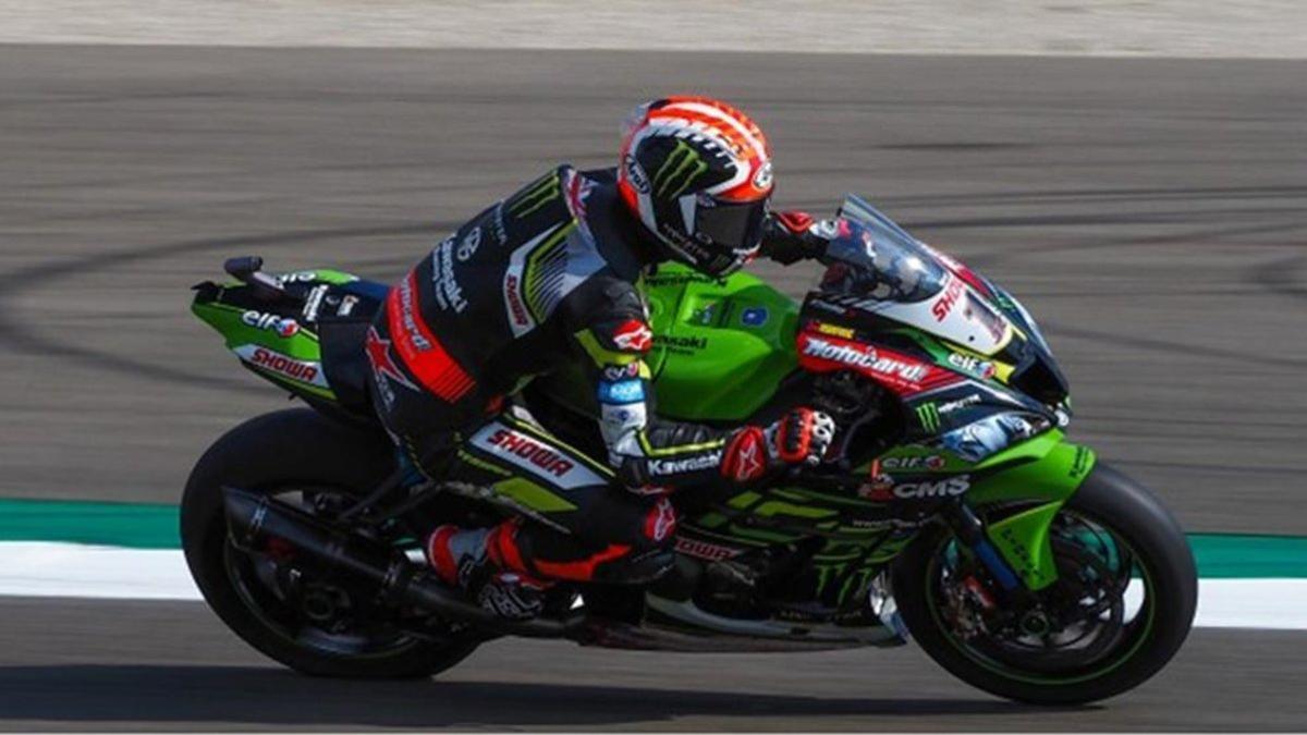 Jonathan Rea, a los mandos de su Kawasaki