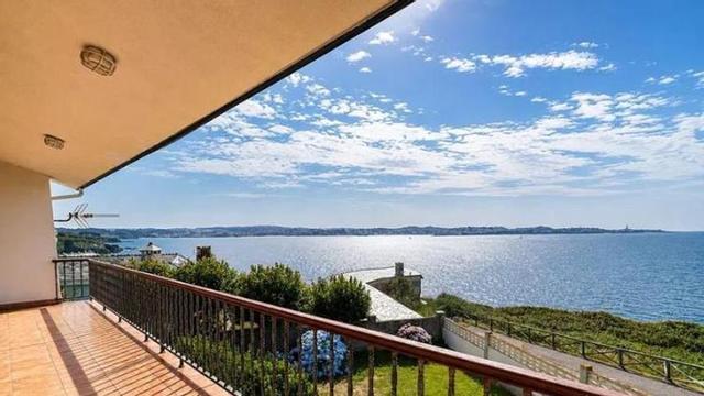 Vista desde una casa en venta en Canide.