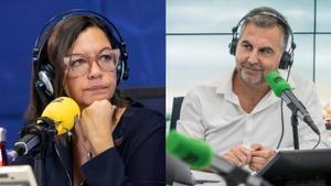 Àngels Barceló y Carlos Alsina
