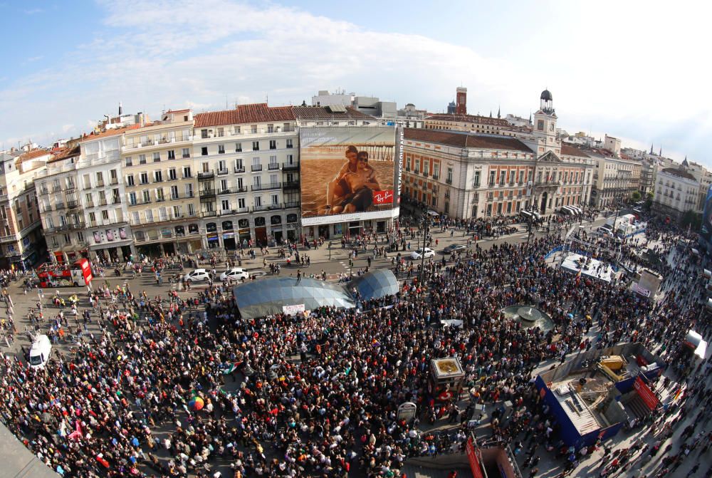 El 15-M vuelve a la Puerta del Sol