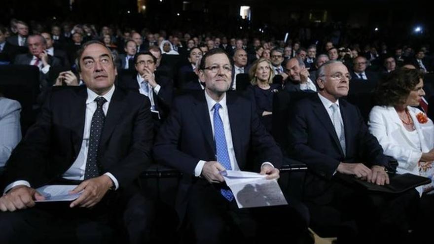 Rajoy dice ante los empresarios que &quot;lo peor ha pasado&quot;