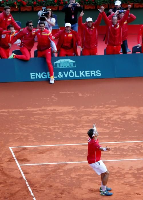 Copa Davis: David Ferrer - Philipp Kohlschreiber