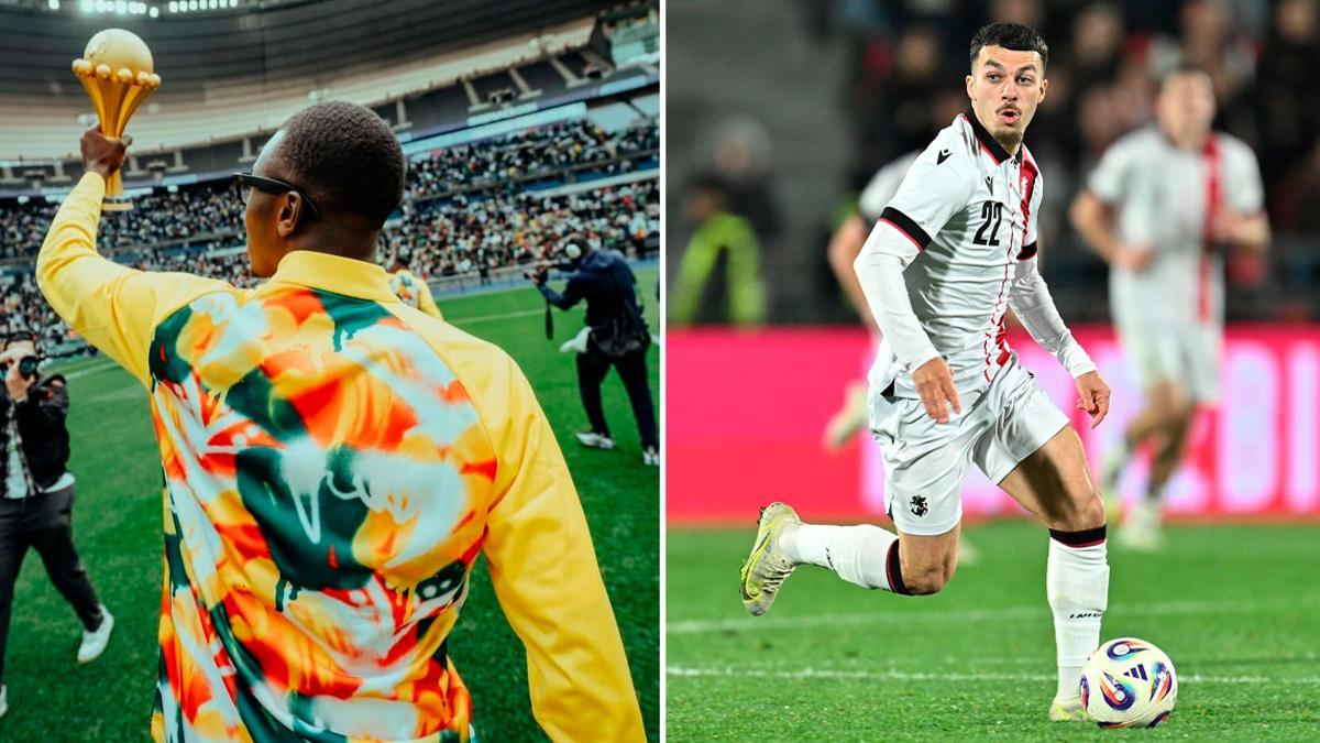 A la izquierda, Pape Gueye. A la derecha, Mikautadze.