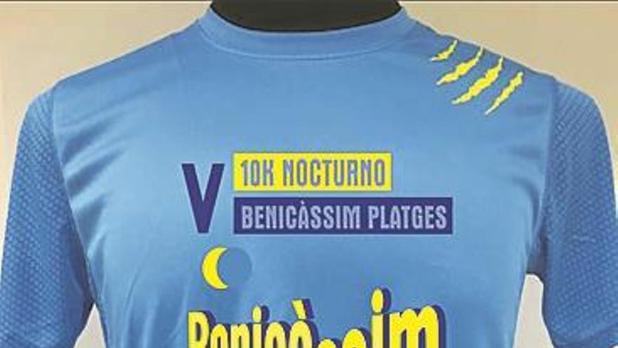 Benicàssim luce camiseta para el V 10k