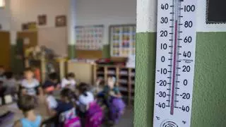 Una veintena de centros escolares reducen su jornada lectiva por calor