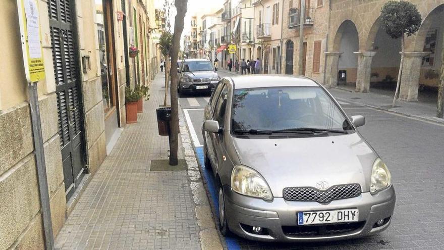 Nueva zona de aparcamiento limitado