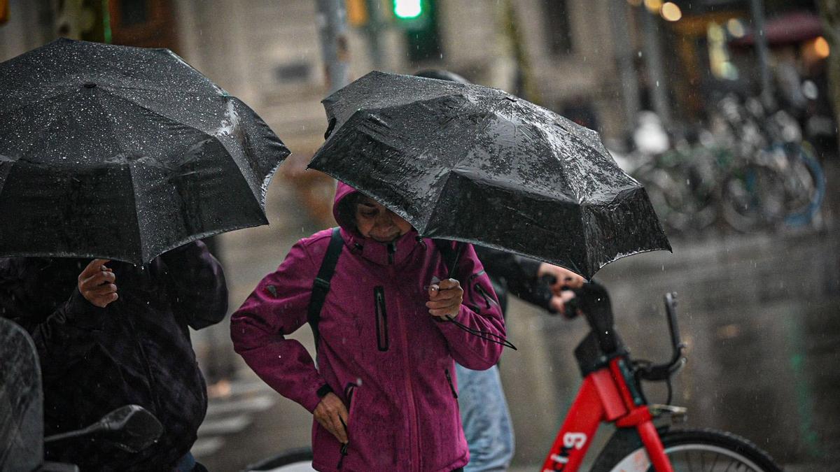 Episodio de lluvias en Catalunya