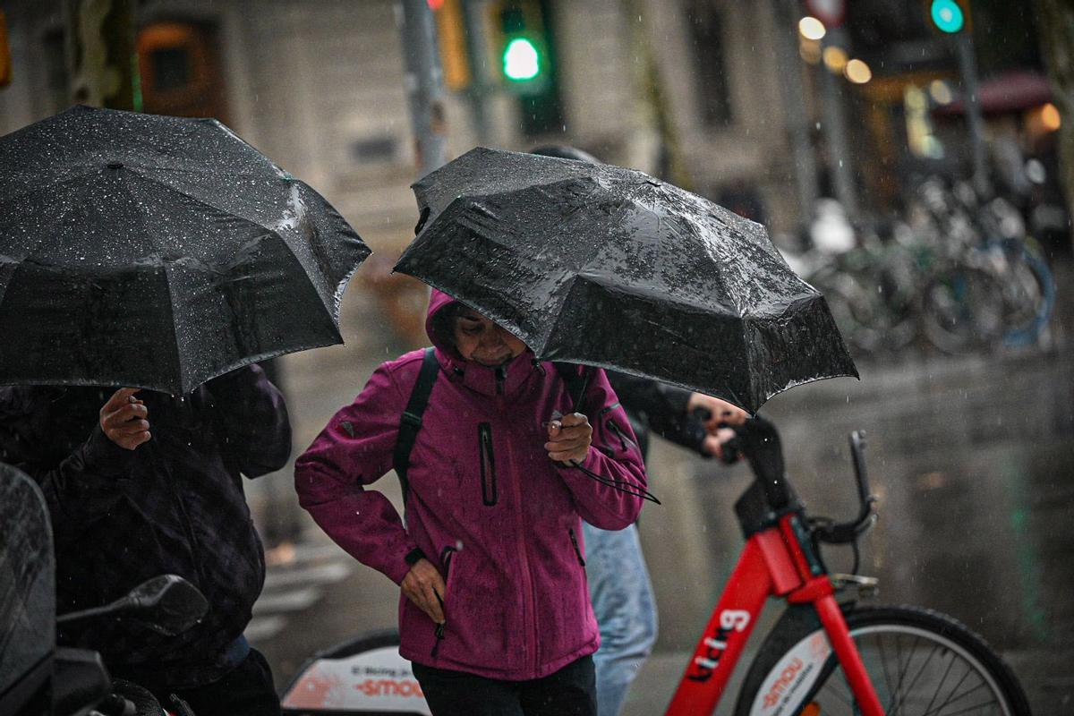Episodio de lluvias en Catalunya