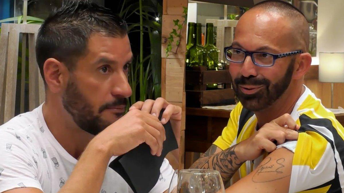 David y Baldomero en 'First Dates'