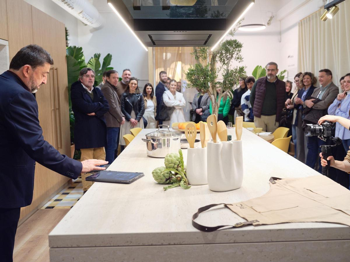 Un momento de la inauguración