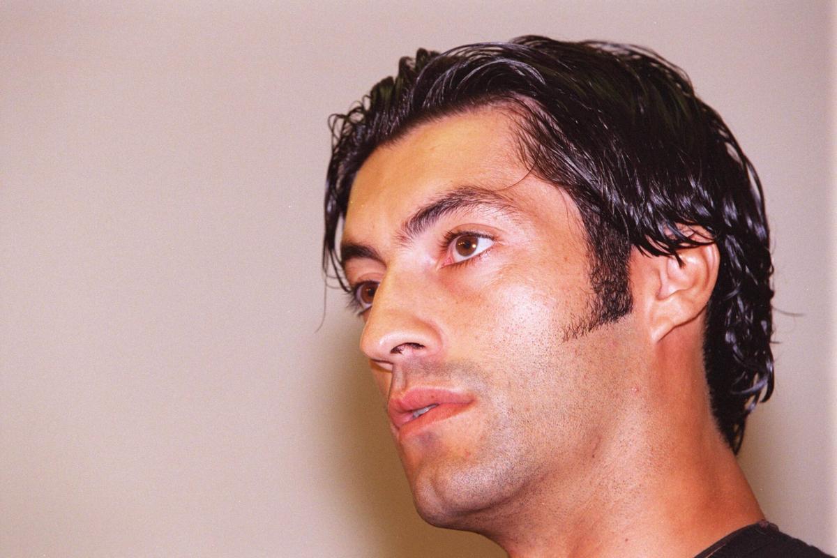 Vitor Baia, durante una rueda de prensa