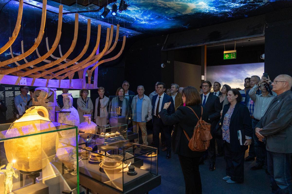 Inauguración de la exposición "Dénia, arqueología y museo" en el MARQ