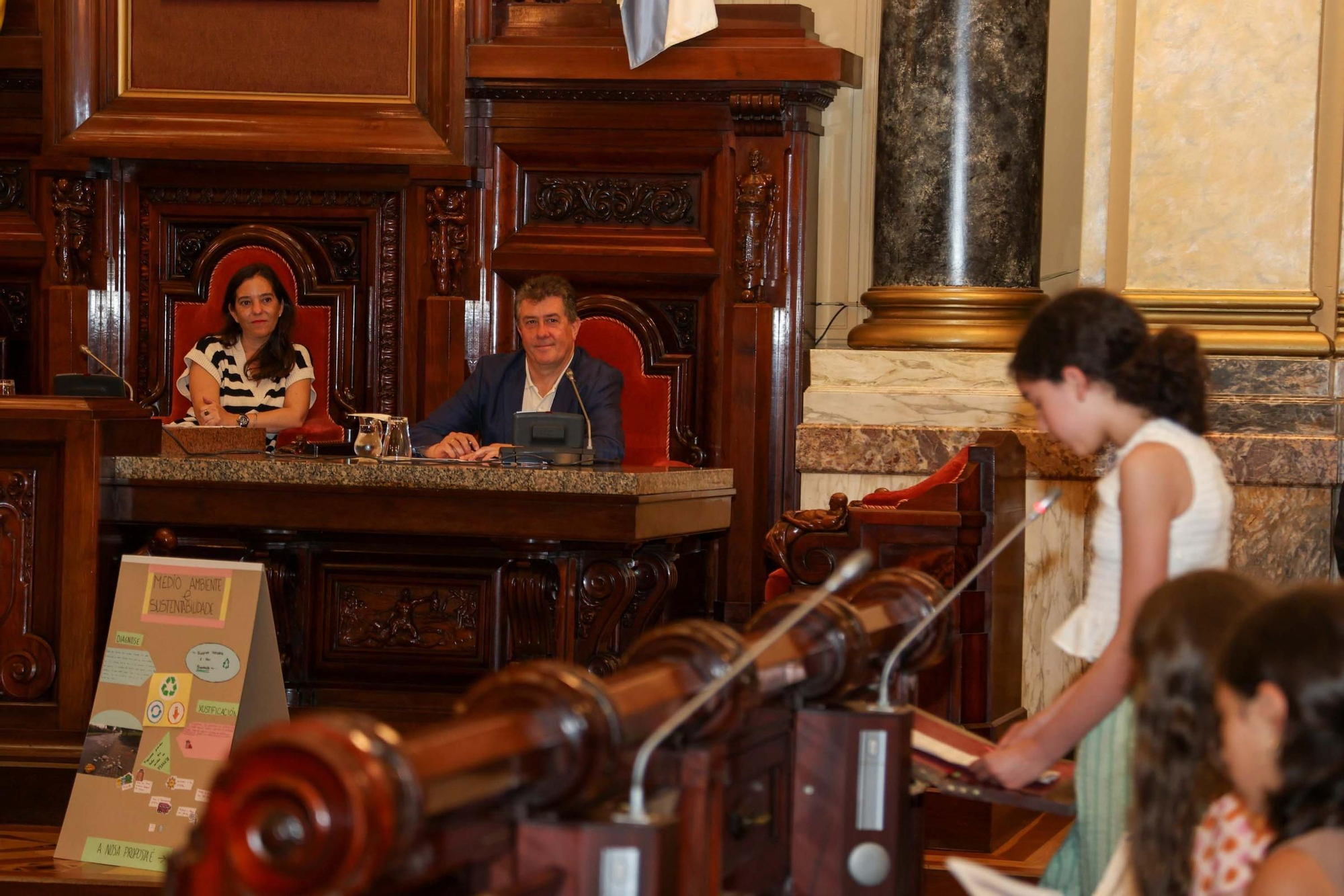 Pleno infantil en María Pita