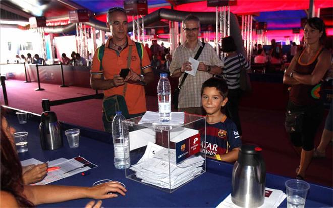 Las elecciones Barça 2015 en el Camp Nou