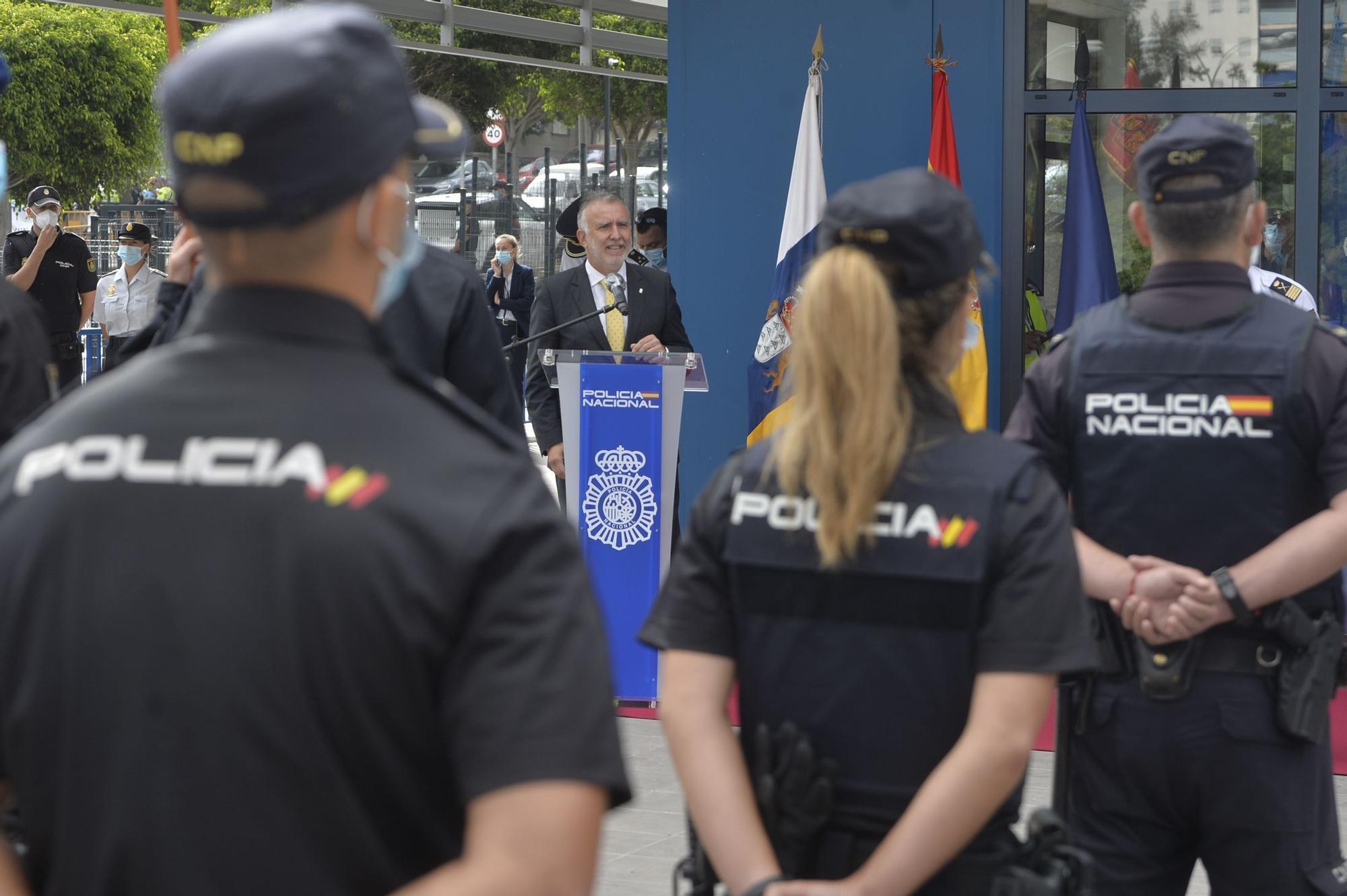 Inauguración de la comisaría de Distrito Centro de la Policía Nacional en Las Palmas