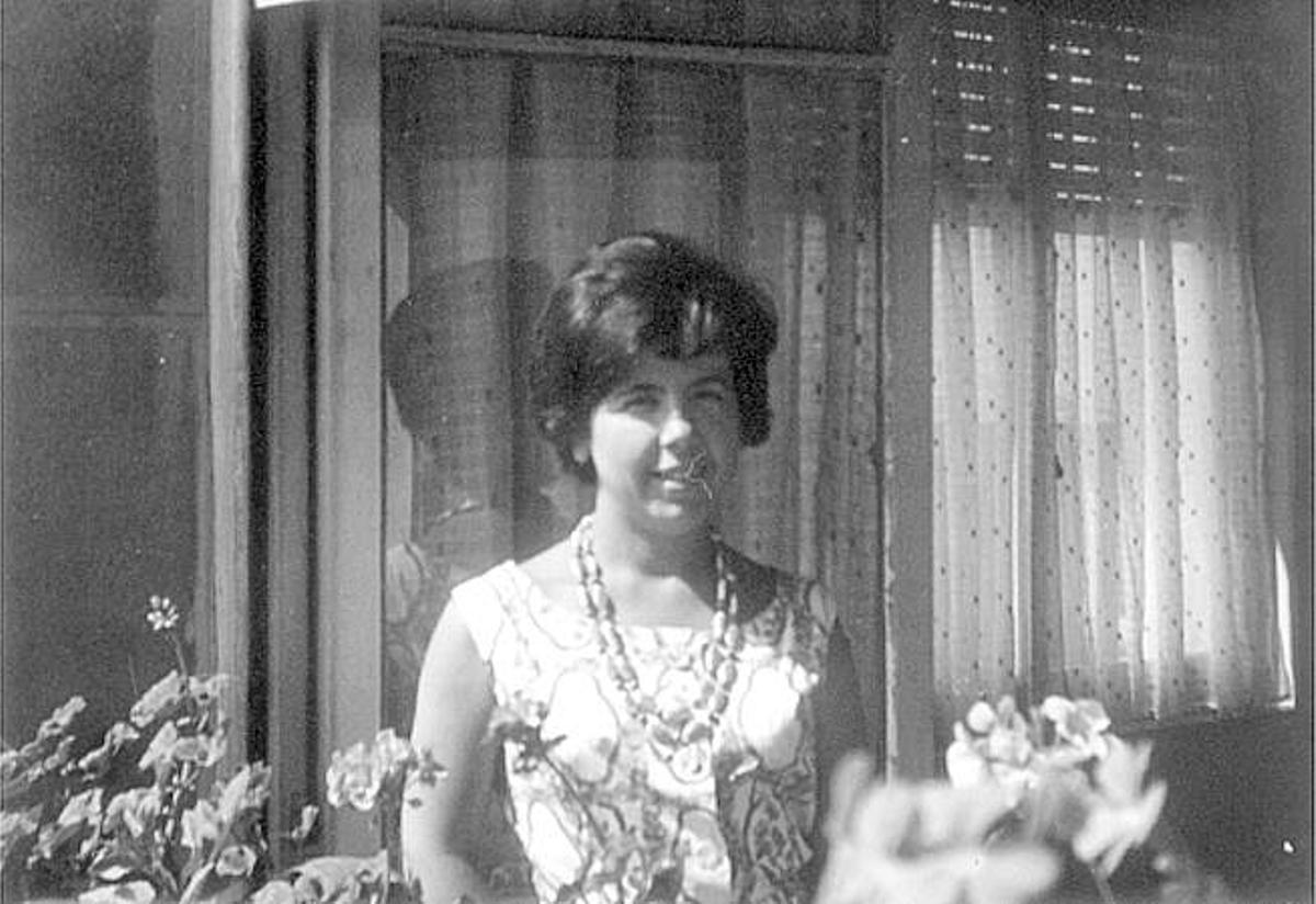 Conchita Quirós, en su juventud.
