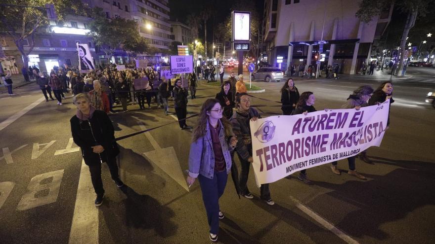 El Moviment Feminista organiza varios actos por el 25N en Palma