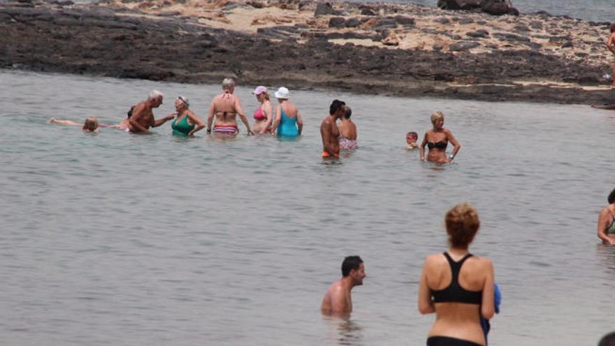 Los alisios no salvaron a Lanzarote de superar la cota de los 40 grados