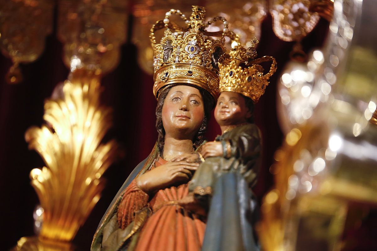 El obispo preside la tradicional misa de la festividad de la Virgen de la Fuensanta