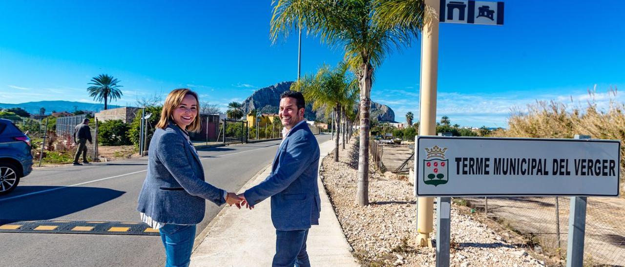 Los alcaldes de Els Poblets y El Verger también son pareja. Ambos en una imagen de archivo.