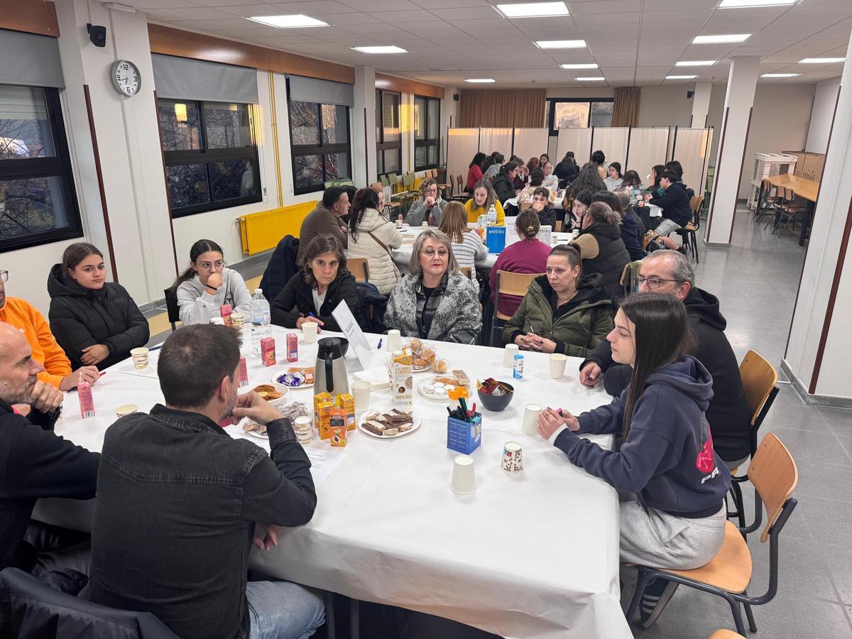 Word Café en el IES de Cotobade.