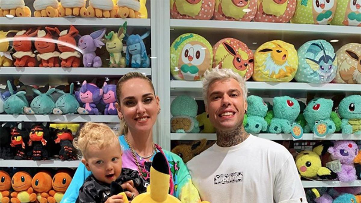 Chiara Ferragni, Fedez y el pequeño Leoncino en Japón