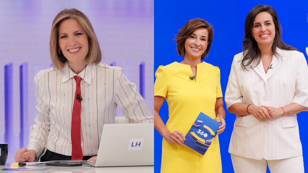 Silvia Intxaurrondo vuelve a ‘La hora de La 1’ y Aida Bao salta a ‘Mañaneros 360’ junto a Adela González