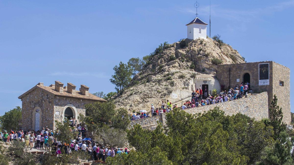 Orito es visitado por miles de personas procedentes especialmente de Elche y la Vega Baja durante las fiestas de San Pascual.