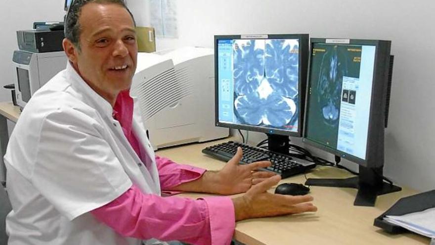 Philippe Smadja, cap del servei de radiologia de Perpinyà, a Puigcerdà