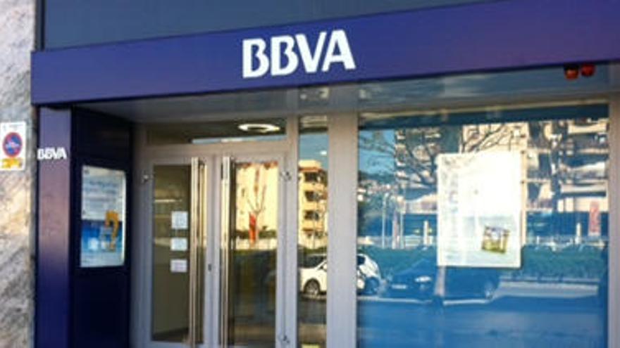 Una oficina del BBVA.