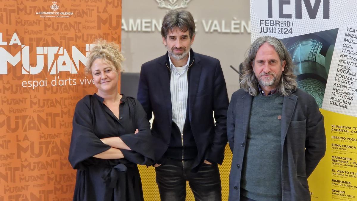 Tatiana Clavel, José Luis Moreno y Juanma Artigot, en una imagen de archivo.