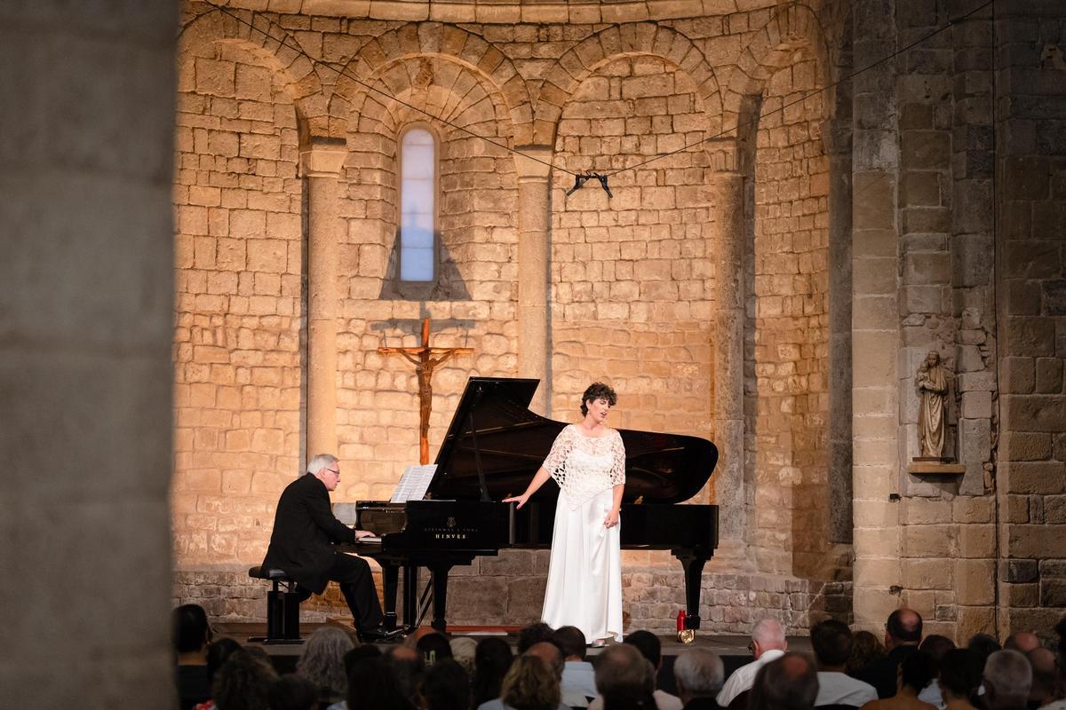 Les imatges de Mireia Tarragó i Wolfram Rieger a l'Schubertíada