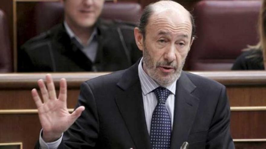 Rubalcaba: "Estaríamos como Portugal, si les hicieramos caso"