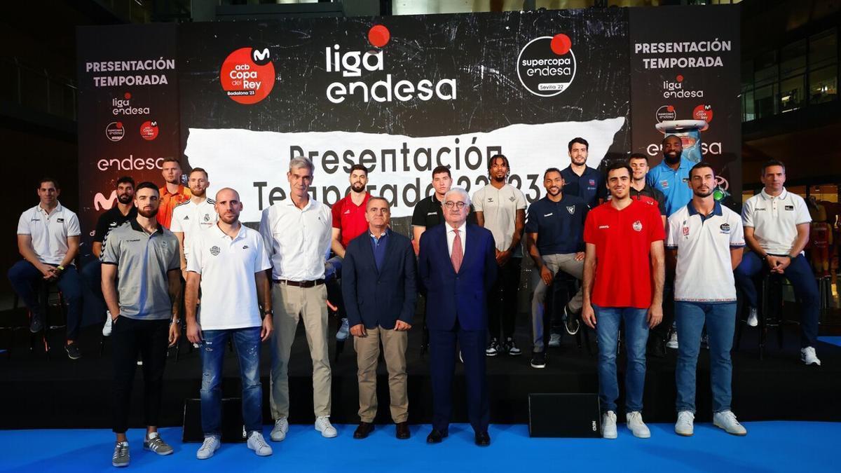 La temporada 2022-23 de la ACB se presentó en sociedad con la presencia de las estrellas de todos los equipoS