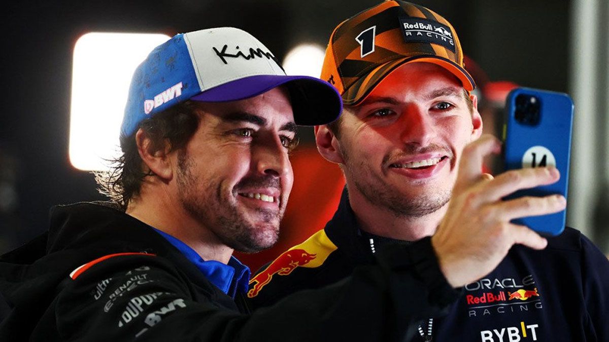 Alonso y Verstappen mantienen una buena relación y se admiran mutuamente