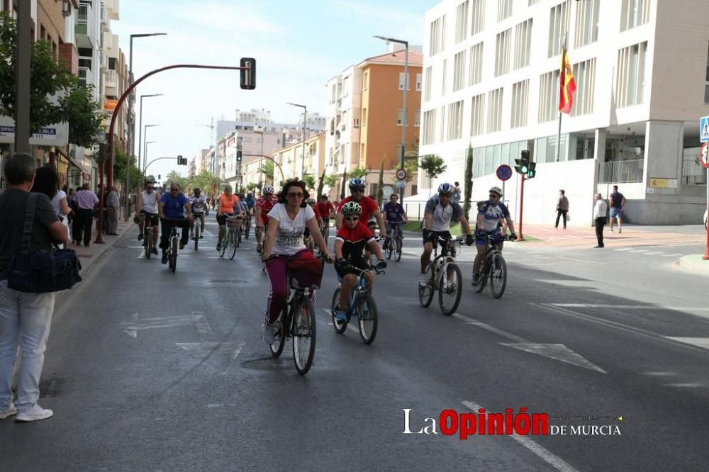 Ciclopaseo para clausular en Lorca los JDG