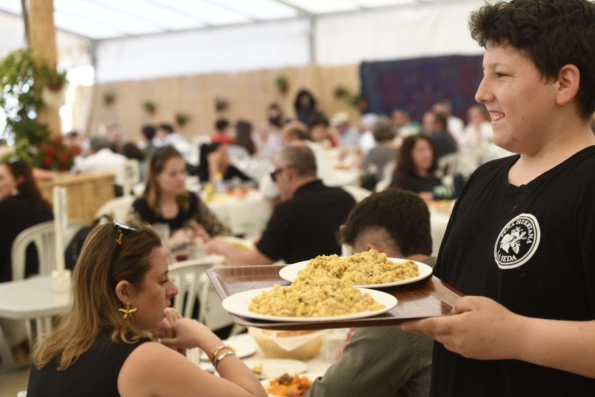 Así ha sido el acto de clausura de las barracas de las Fiestas de Primavera de Murcia 2025.