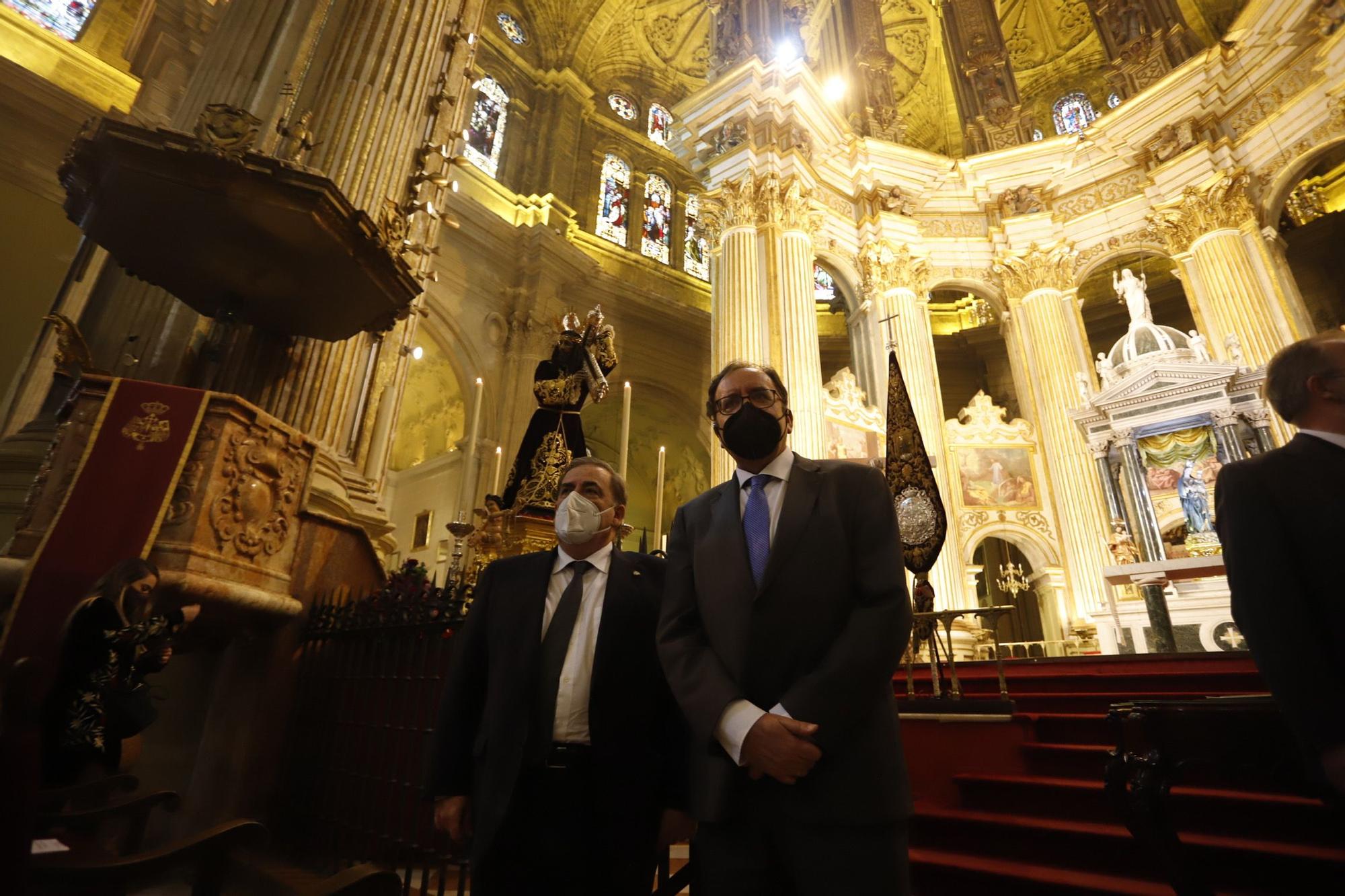 Acto de liberación de tres presos por El Rico en la Catedral