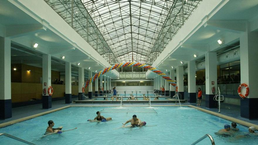 ral de les piscines d'Abastos i Aiora per manteniment