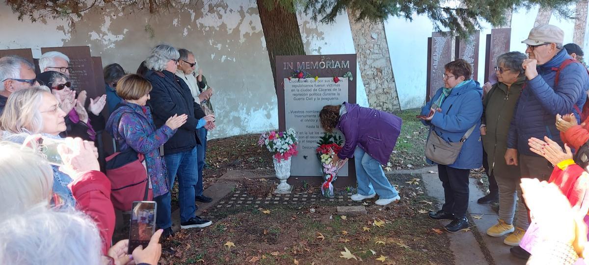 Ruta de la Represión Franquista en Cáceres, organizada por Amececa.